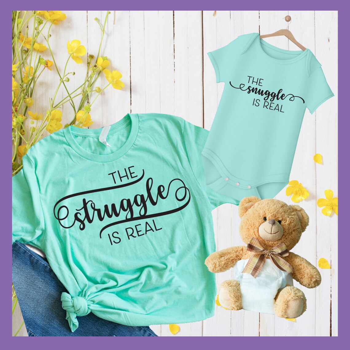 The Snuggle is Real SVG the Struggle is Real SVG Etsy