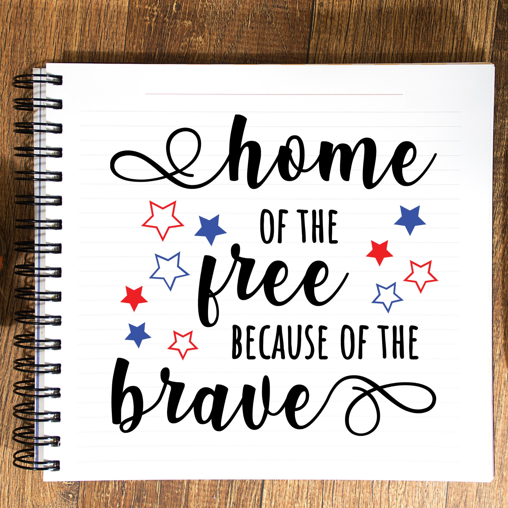 Free Free 227 Patriotic Home Of The Free Because Of The Brave Svg SVG PNG EPS DXF File
