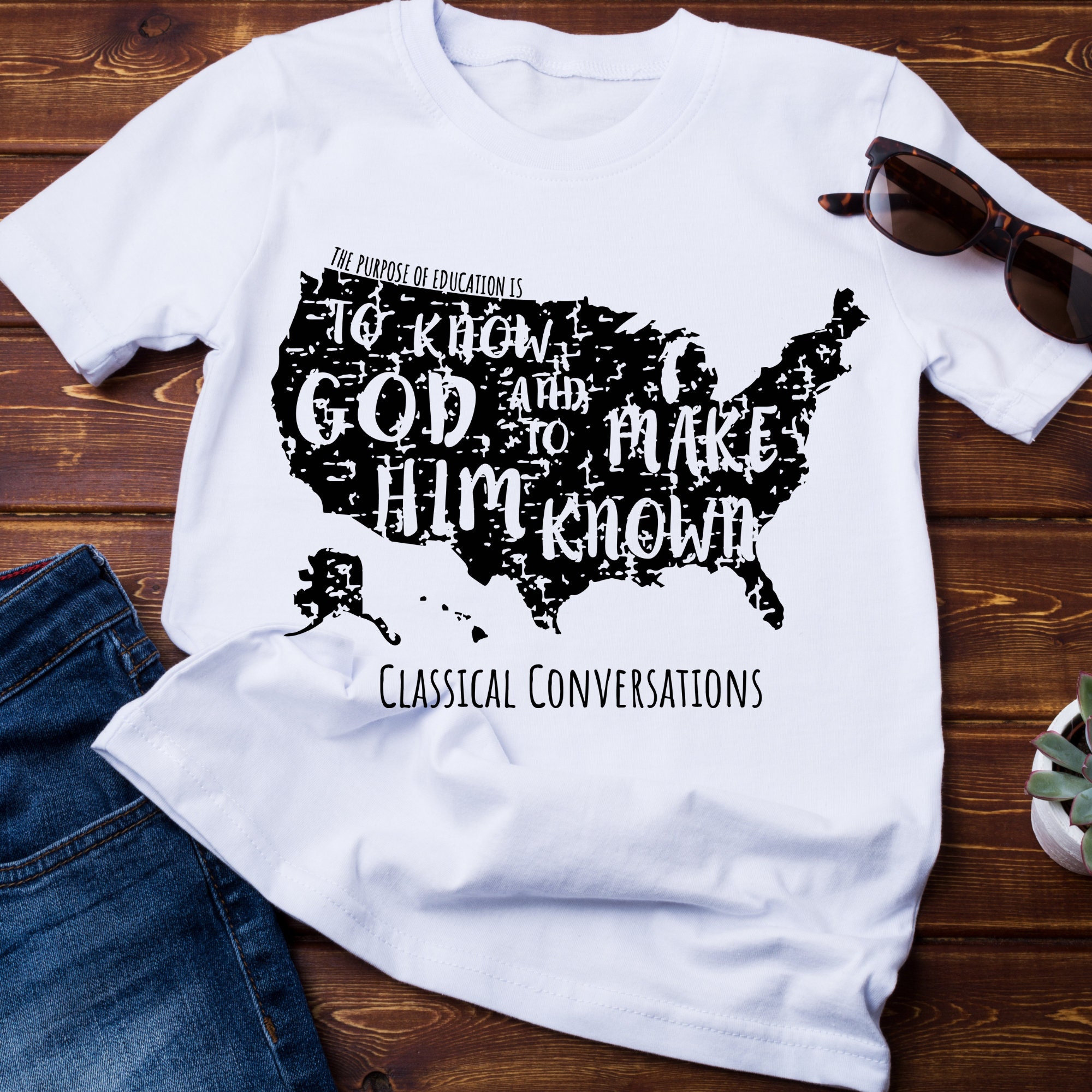 Classical Conversations USA - CC T-shirt - Home School Shirt - to