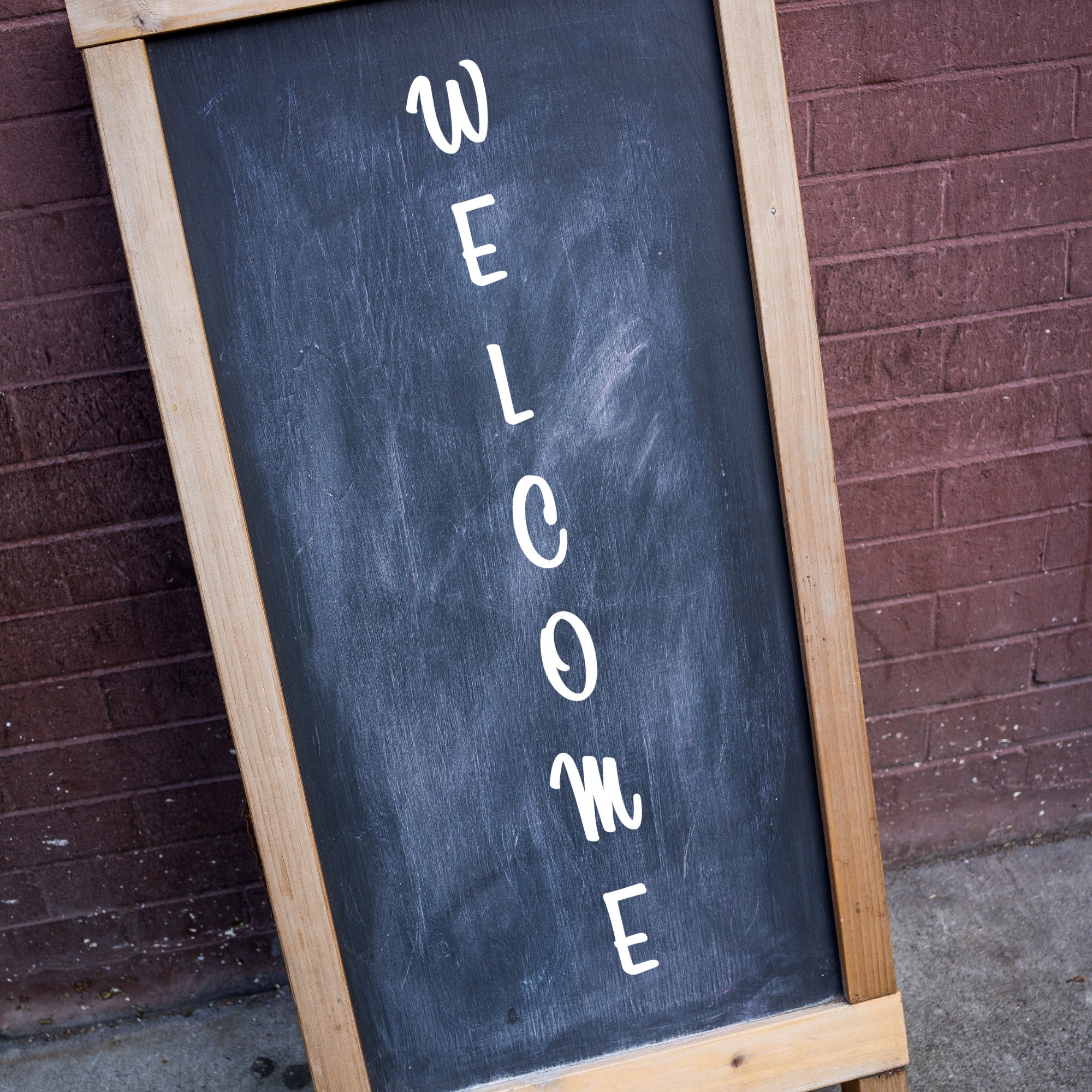 Vertical Welcome Sign SVG - Vertical Welcome Sign Outside Svg ...