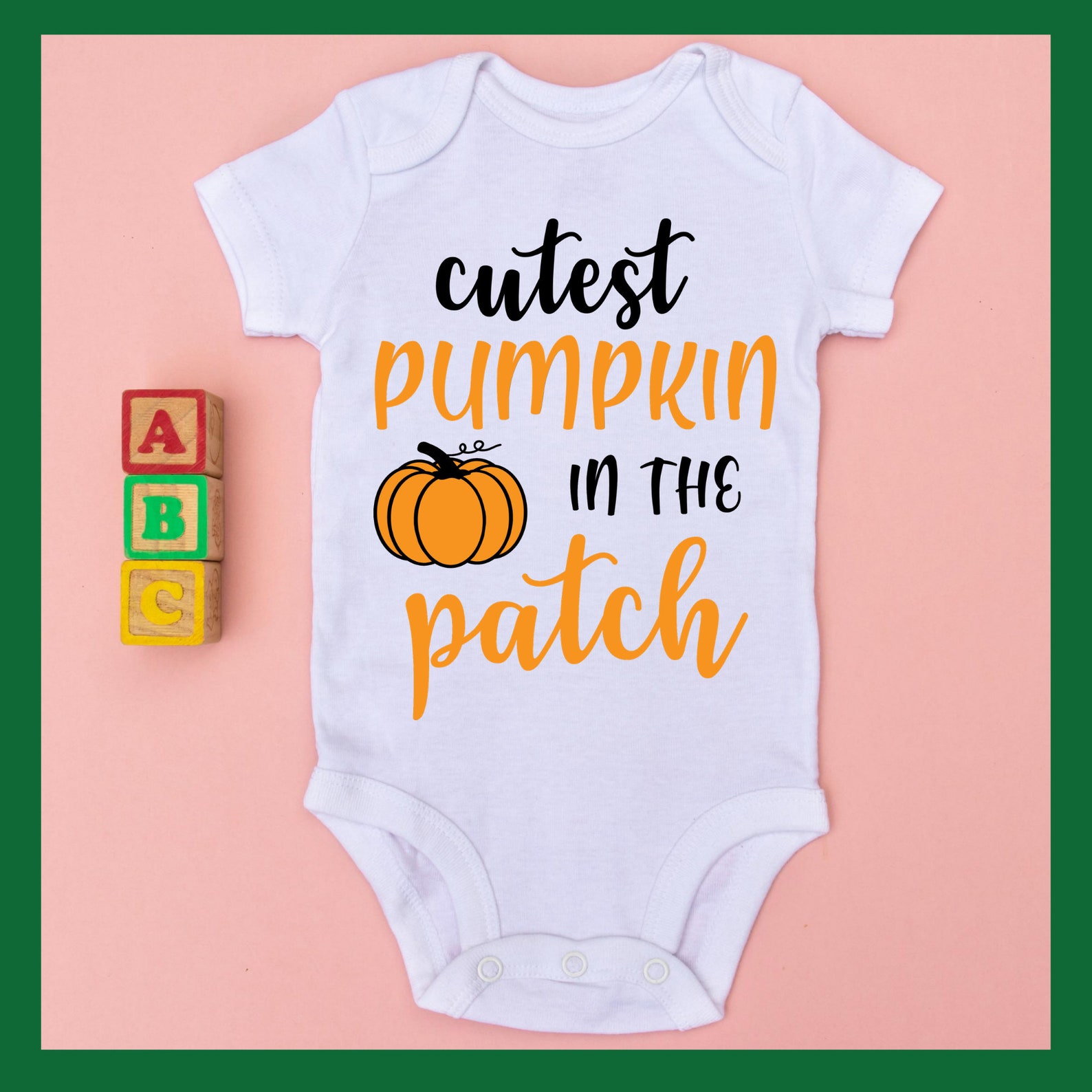 Baby Fall SVG Bundle First Fall SVG Cutest Pumpkin in the - Etsy