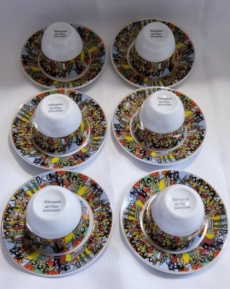 Jebena Ethiopian Eritreanthe Traditional 12pcs Coffee Cup Jebena Ethiopian Eritreanthe Traditional 12pcs Coffee Cup