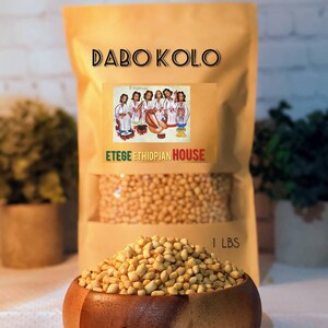 1 LBS Dabo Kolo ዳቦ ቆሎ Ethiopian and Eritrean All Natural - Etsy
