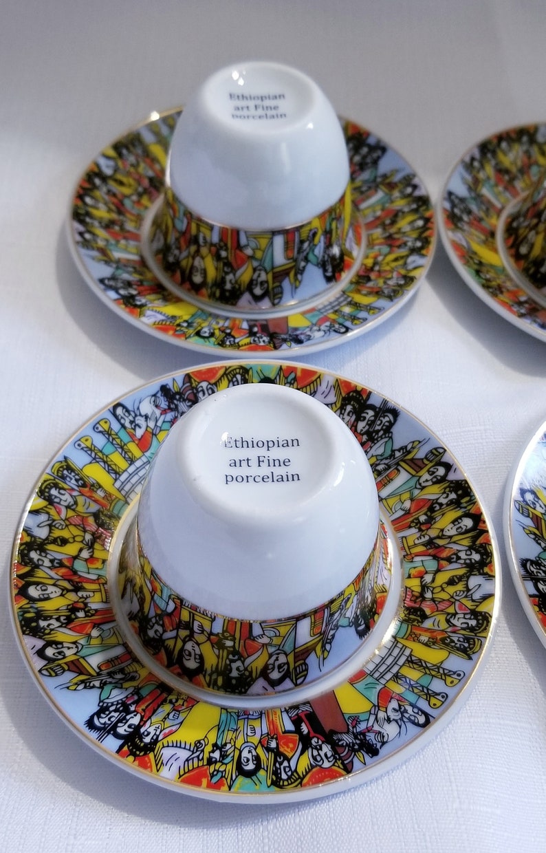 Jebena Ethiopian Eritreanthe Traditional 12pcs Coffee Cup Jebena Ethiopian Eritreanthe Traditional 12pcs Coffee Cup