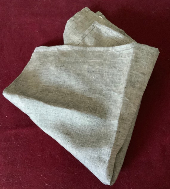 NEW 100% LINEN KITCHEN DISH TOWELS SET of 2 HANDMADE 26 X 16