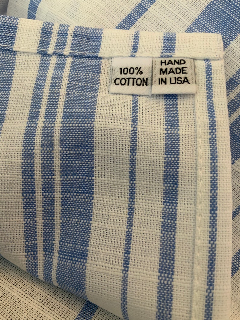 Handmade NEW Unpaper 100% Cotton Beautiful Cottage Stripe - Etsy