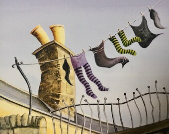 Mini print - Winnie’s Washing