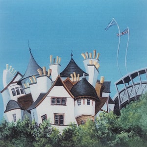 Mini print - Summer Breeze, The Mound