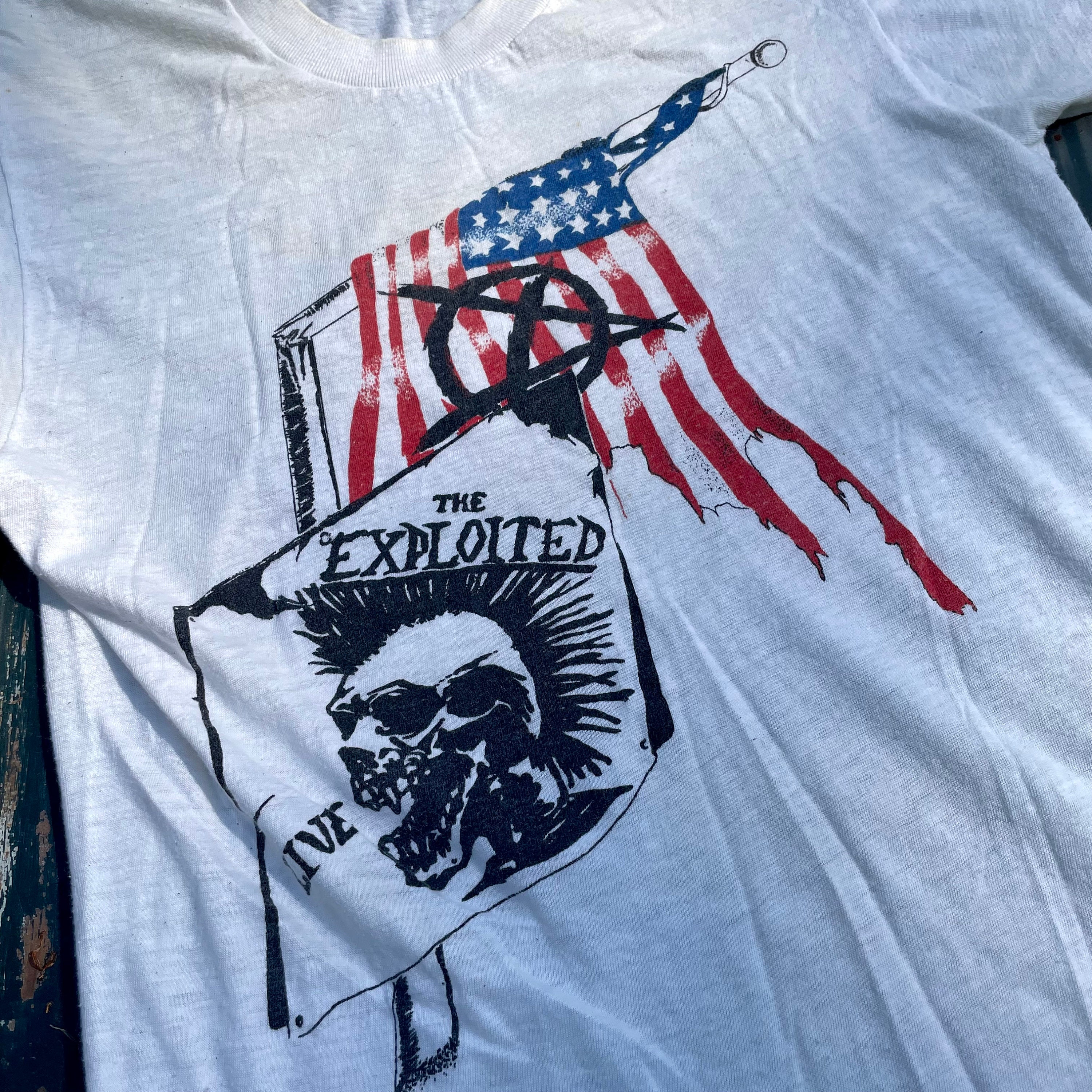 Vintage 1980s the Exploited T Shirt - Etsy