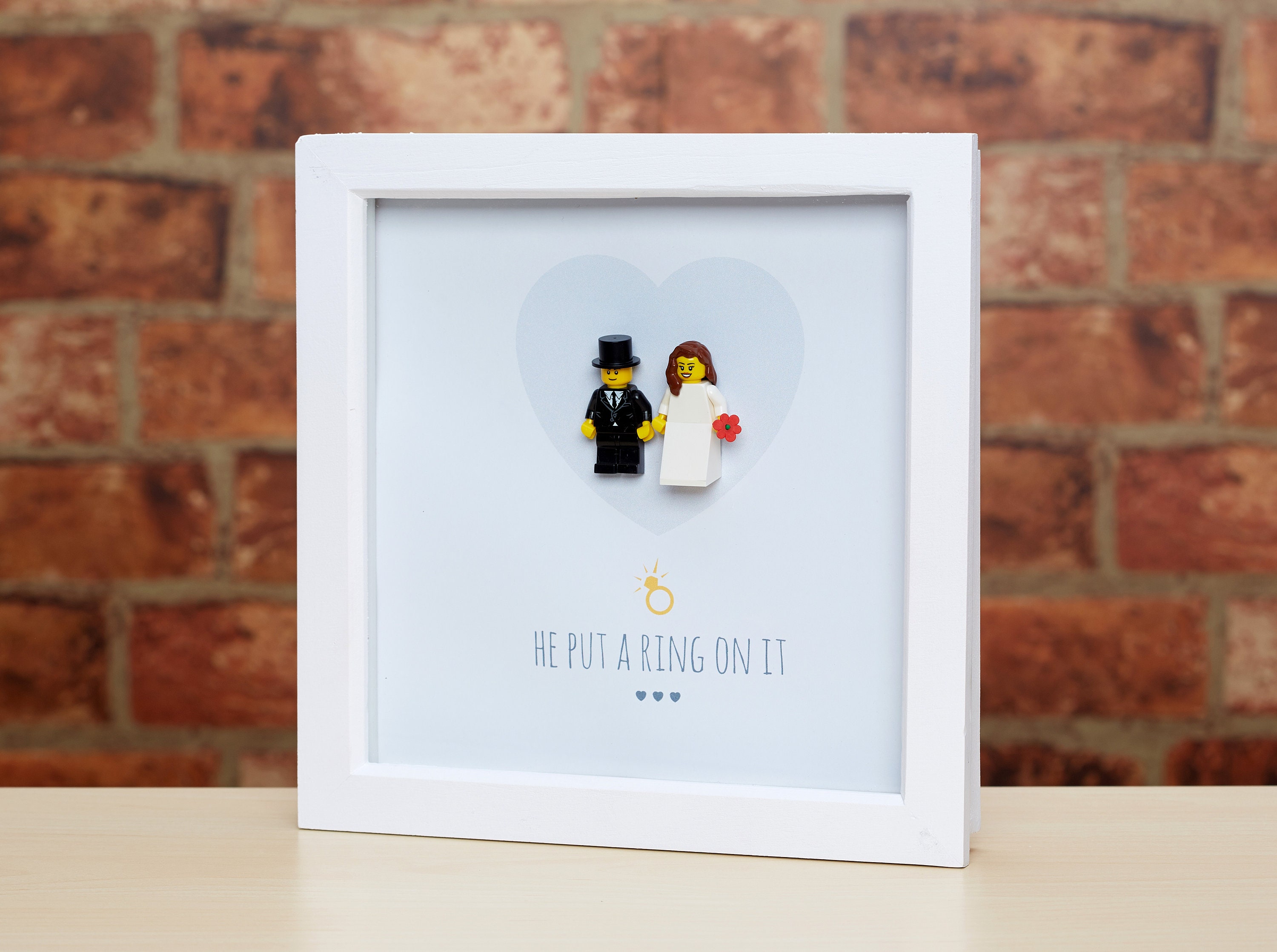 Lego Wedding Frame Etsy