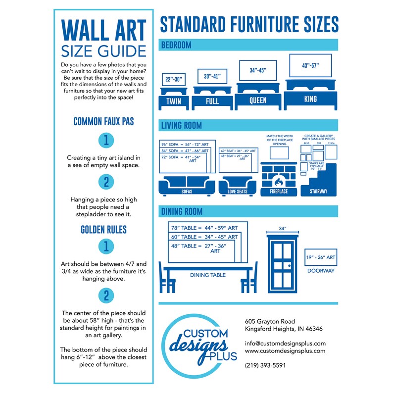 24 x 36/Custom Picture Frame/Acrylic Picture Frame/Wall Etsy