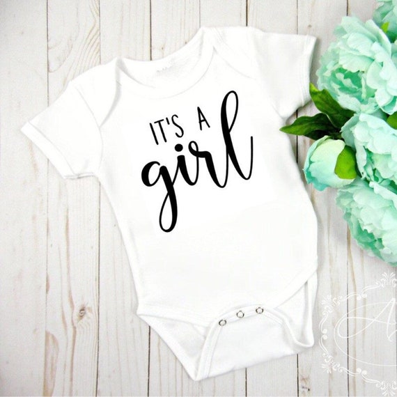 it's a girl onesie