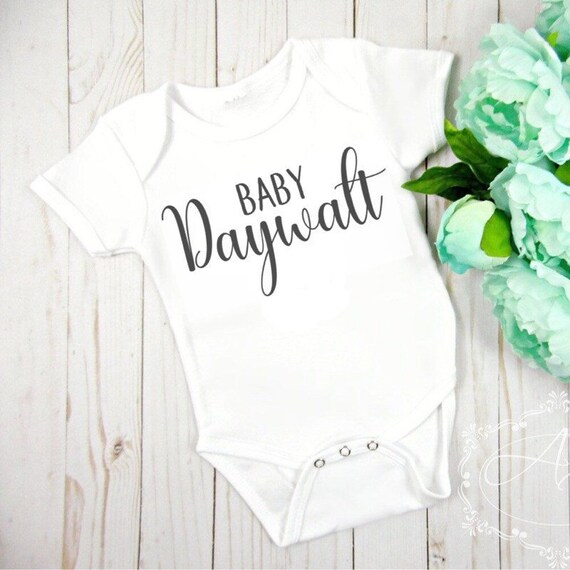 name onesie for baby