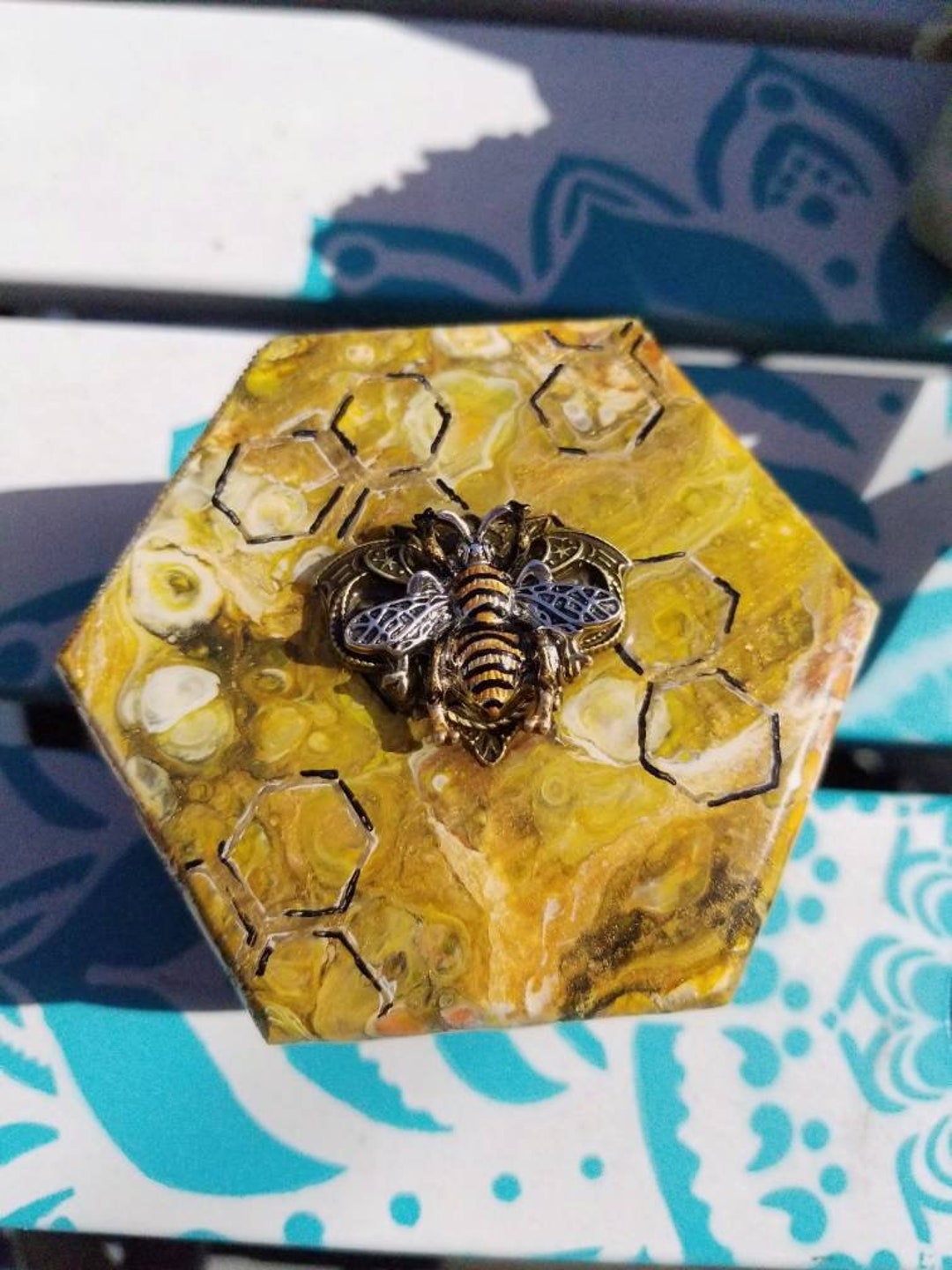 Honey Bee Jewelry Box Etsy