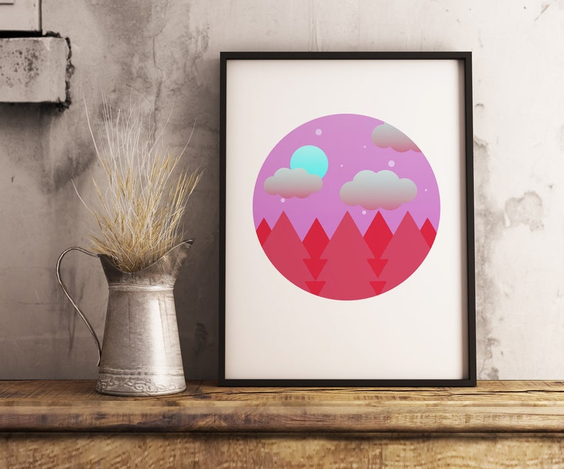 Cute Printable Art Cute Wall Art Dream Printable Nursery - Etsy