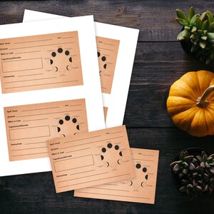 Witch Spell Cards | Print Spell Cards | Wicca Spell Cards | Book of ...