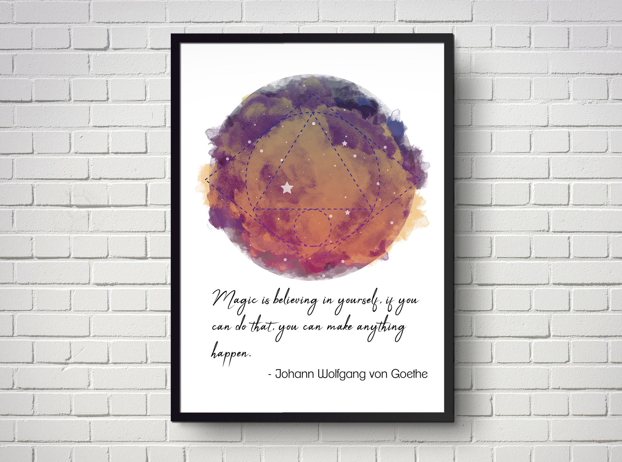 Printable Quote Art Printable Poster Downloadable Print | Etsy