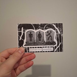 anatomy of a zombie | queer zine, punk zine, perzine
