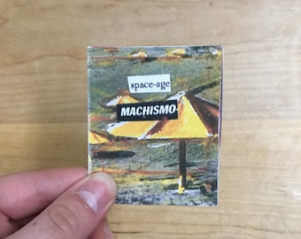 space age machismo | mini collage zine