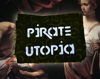 pirate utopia sew on patch