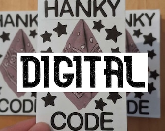 DIGITAL EDITION | hanky code | print your own | zine, queer zine