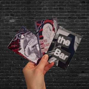LEATHER zine pack | 18+ | analog collage zine bundle