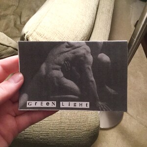 green light | wrestling illustration art zine | black and white, handdrawn, prowrestling