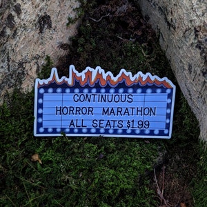 Horrormarathon sticker