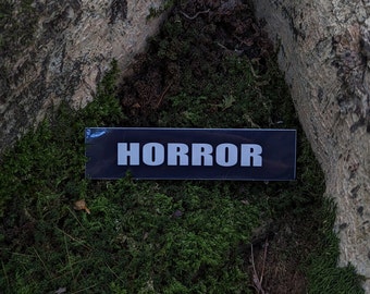 HORROR Sticker