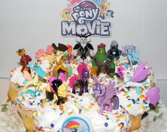 My Little Pony Cake Topper Etsy