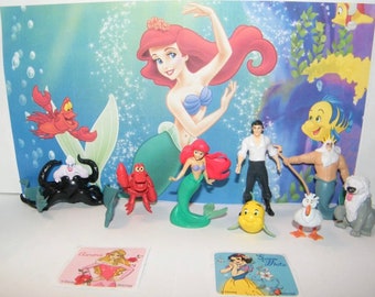 Classic Little Mermaid Movie Deluxe Party Favors Goody Bag Fillers Set of 12!
