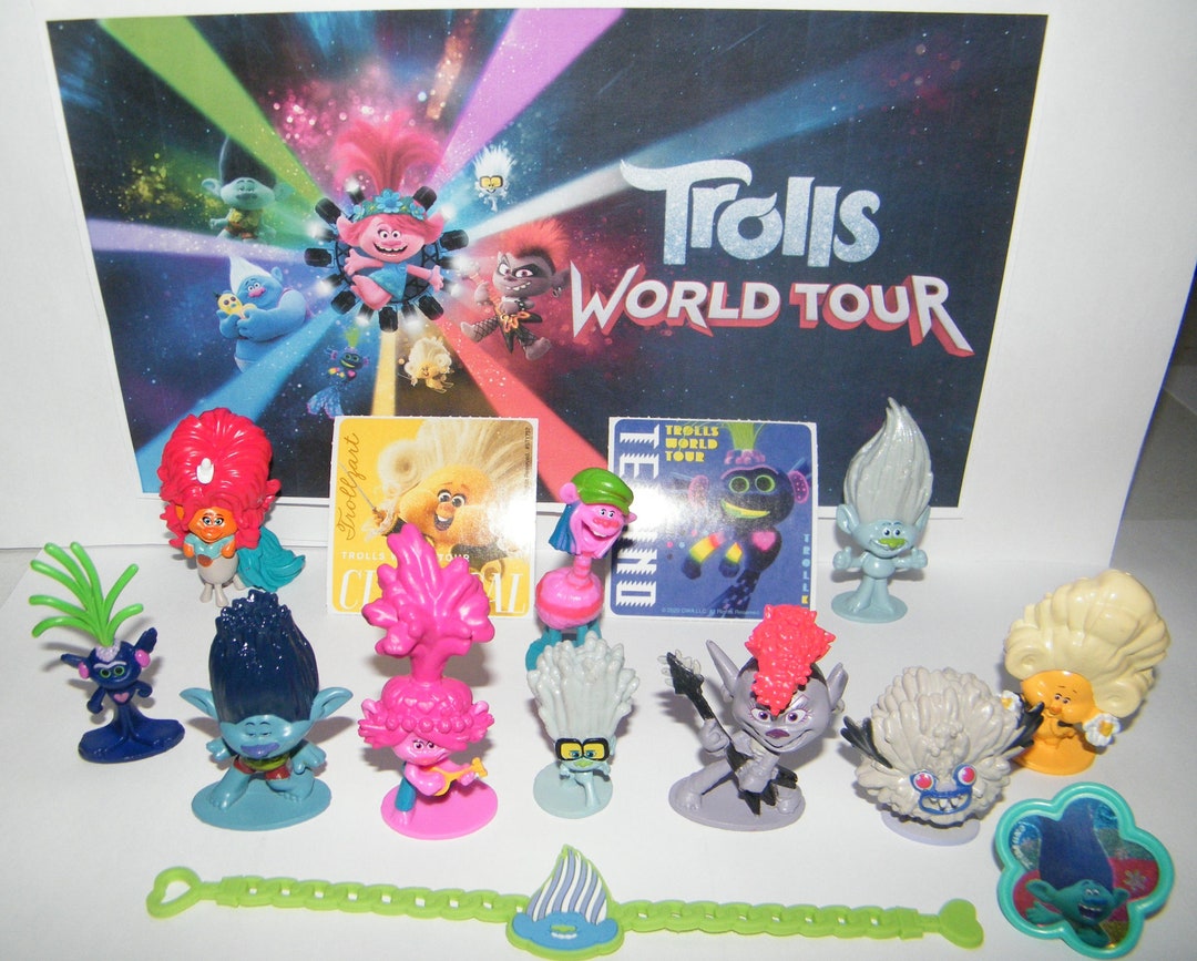 Trolls World Tour Barb Poppy  Trolls World Tour Toys Poppy - 6pcs/lot 2  Action - Aliexpress