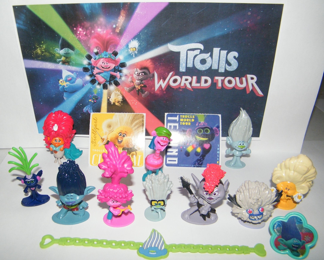 Trolls World Tour Barb Poppy  Trolls World Tour Toys Poppy - 6pcs/lot 2  Action - Aliexpress