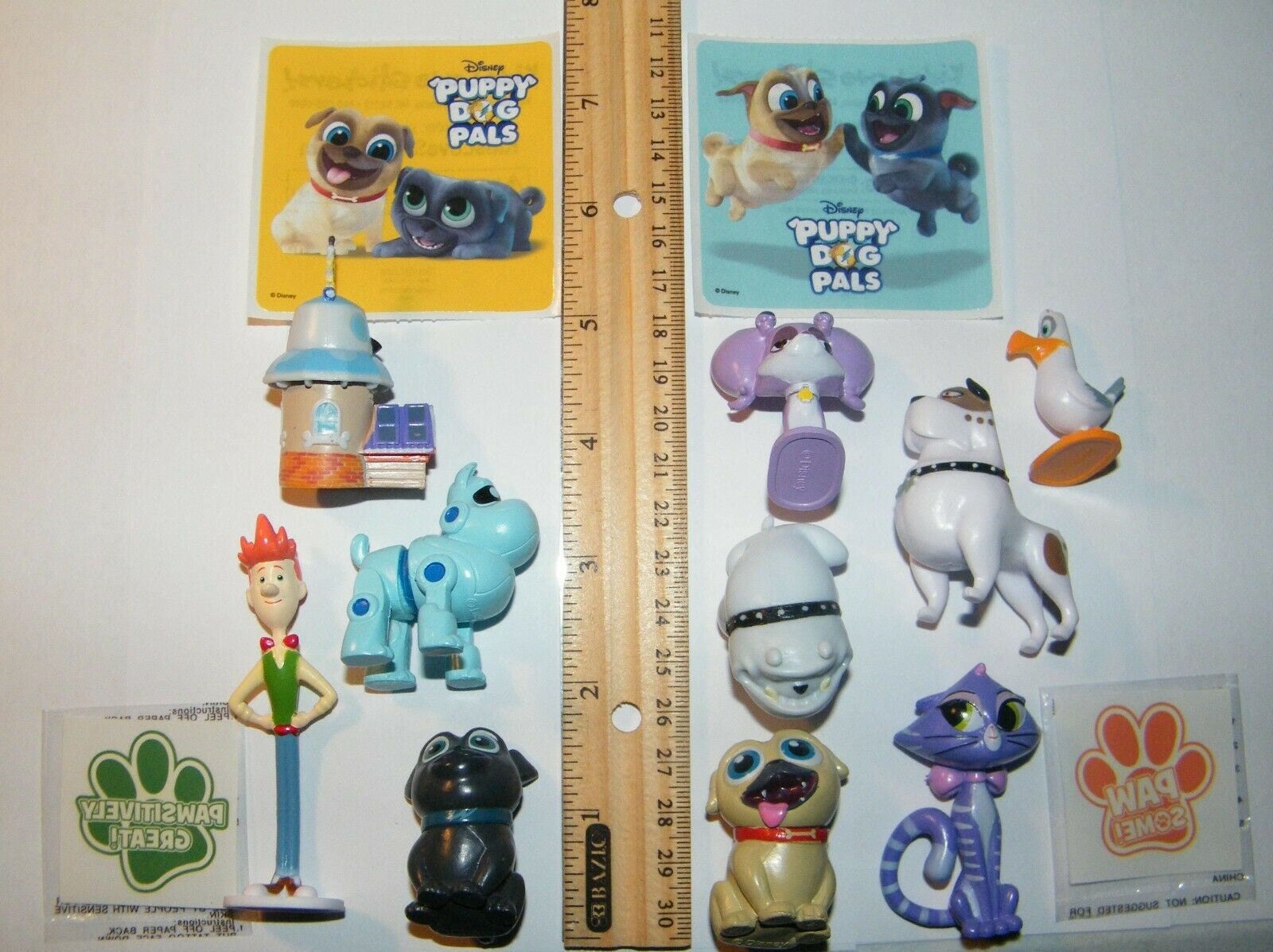 Disney Puppy Dog Pals Party Favors Set of 14 With 10 Fun Figures