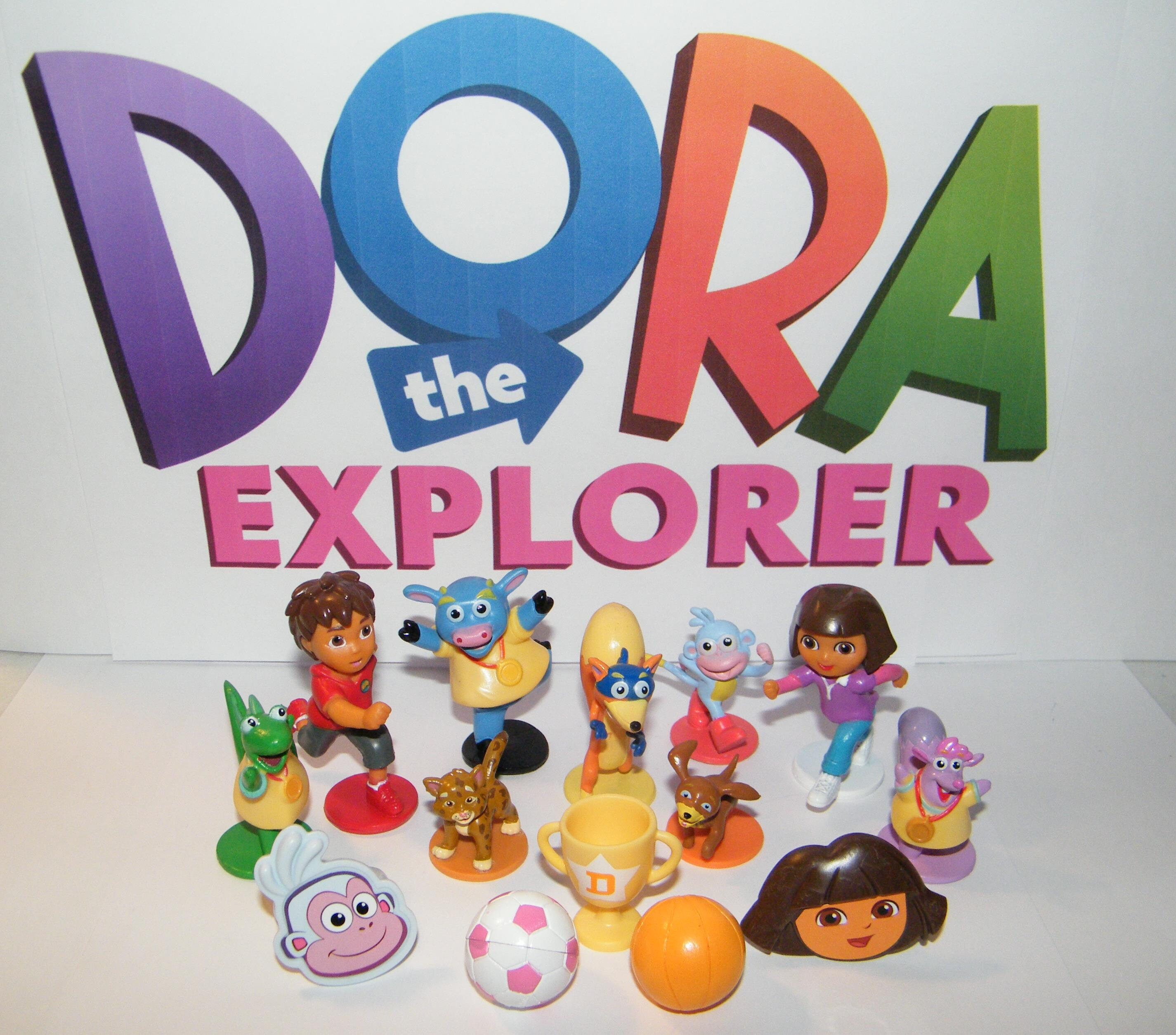 Dora the Explorer Sports Party Favor Set of 12 With 2 Rings Etsy