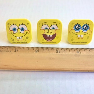 Spongebob Squarepants Party Favors/Collectors Set with 23 Figures, 11 Bracelets, 3 Rings, and 2 Stickers image 7
