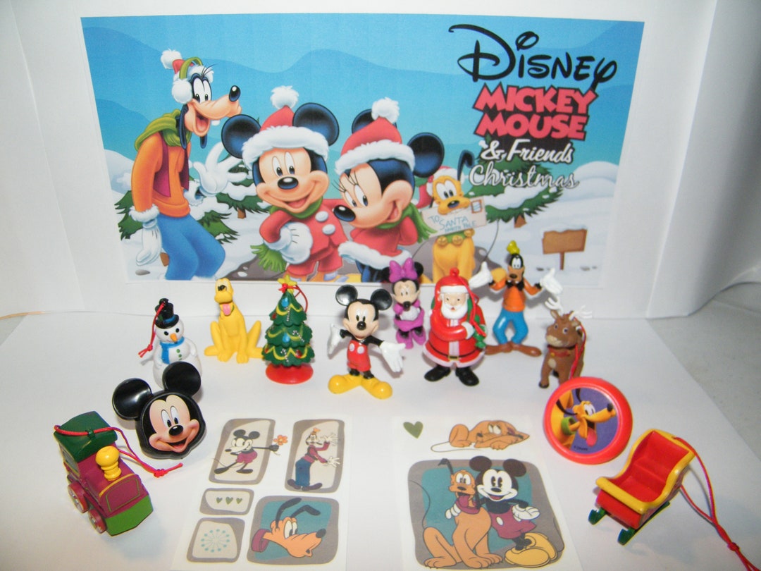 Mickey Mouse Disney Christmas Dishes - collectibles - by owner