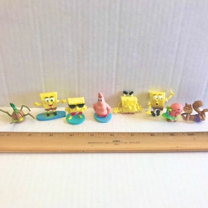 Spongebob Squarepants Party Favors/Collectors Set with 23 Figures, 11 Bracelets, 3 Rings, and 2 Stickers image 6