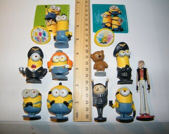 Minions Party Stickers - 6 Sheets For Loot Bags, Goody Bags, & Kids Crafts