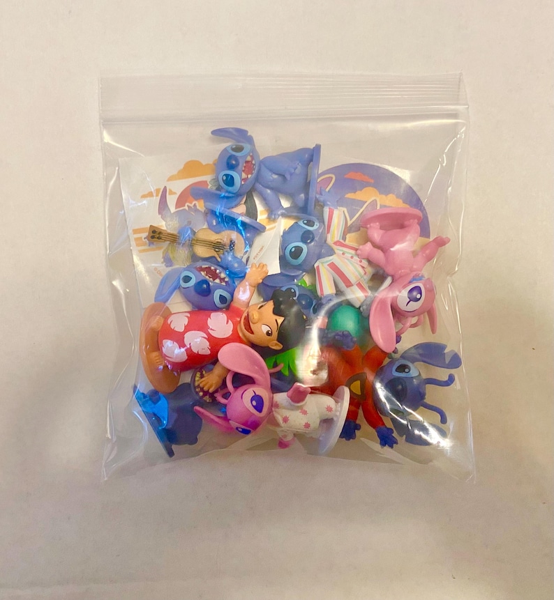 Disney Stitch and Friends Cake Toppers Cupcake Decorations Deluxe Set of 10 Figs image 8