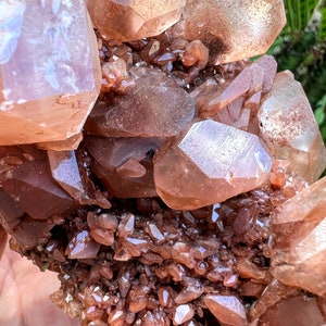Lustrous Red Diamond Calcite from Daye Mine, Hubei Province, China
