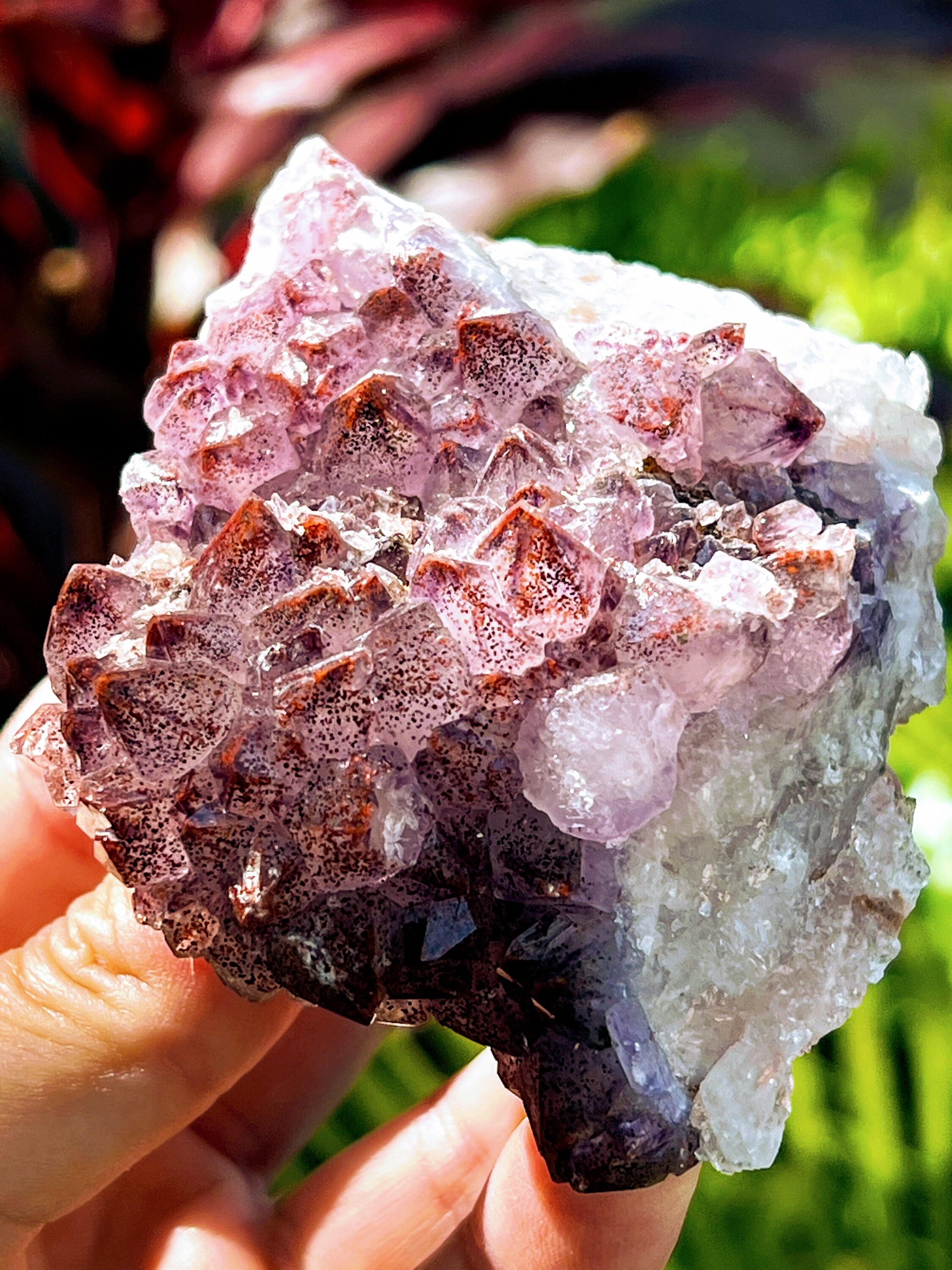 Self Healed Auralite 23 Cluster From Moon Light Mine Thunder Bay