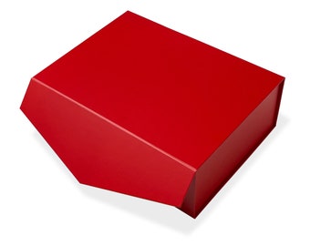 30Boxes Matte Red 12 x 9 x 4 Inch Gift Boxes with Magnetic Closure