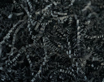 Black Crinkle Paper 1 lb (454grams)