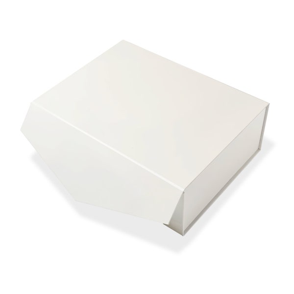 Cohaja Matte White 12 x 9 x 4 Inch Gift Boxes with Magnetic Closure