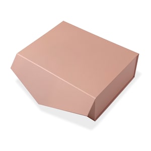 10 boîtes roses 12 x 30,5 x 10,4 cm avec fermeture magnétique pour les propositions, les fiançailles, les promotions et le rangement des demoiselles d'honneur et des garçons d'honneur.