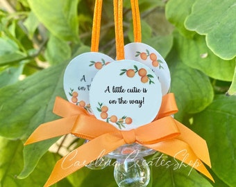12 Little Cutie Baby Shower Pacifier Necklace Favors| Baby Shower Games