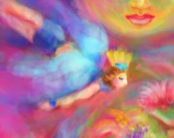 A Midsummer Night's Dream original art giclee print