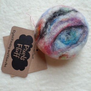 Felted Jasmine Eye Soap