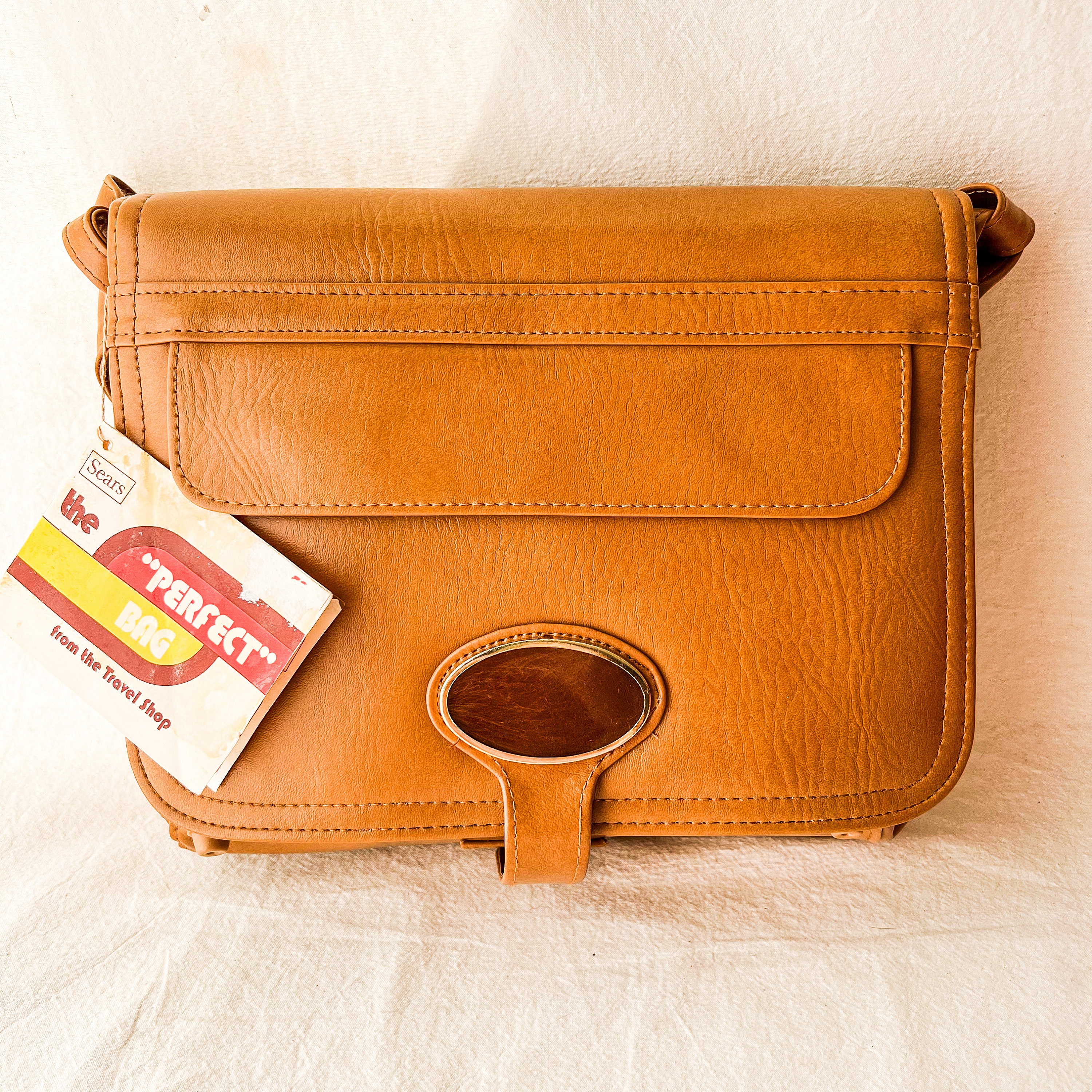 1960s Sears the Travel Shop “the Perfect Bag” Travel Handbag